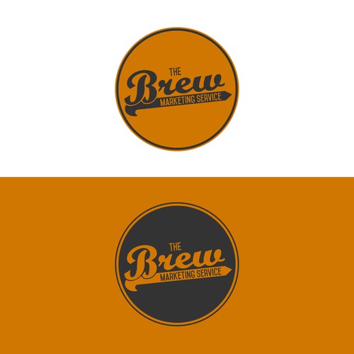 A bold logo with a brewery feel.