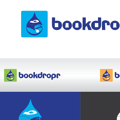 Bookdropr App Logo Design