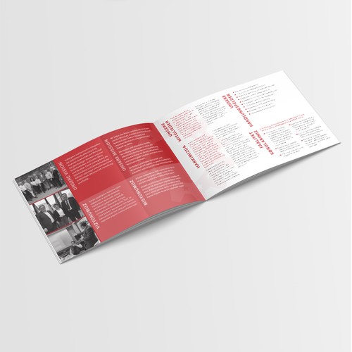 Brochure design for Young Entrepreneur Association