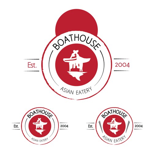 Asian logo concept for BoatHouse