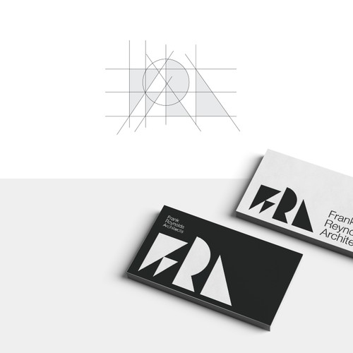 FRA, Frank Reynolds Architects Logo and Brand Identity Design