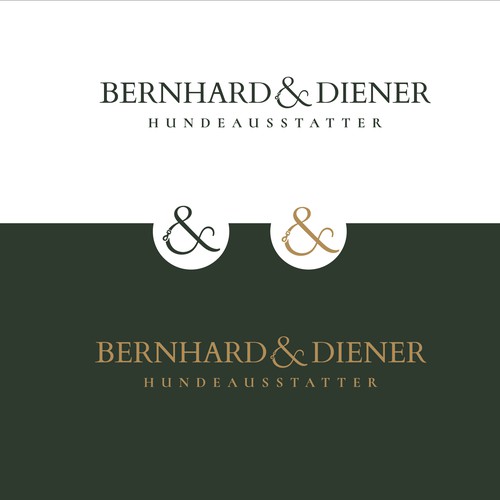 Heritage Logo for Bernhard&Diener – Premium Dog Outfitter (Hundeausstatter)