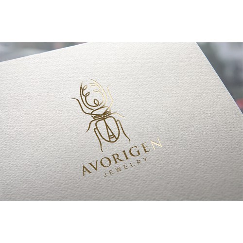 Create a logo for a "modern trendy" fashion jewelry