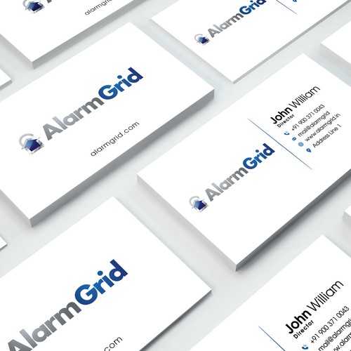 Alarm Grid Business Card