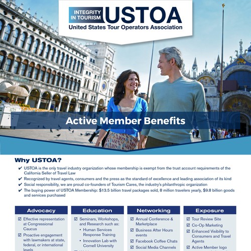 Flyer Describing Member Benefits