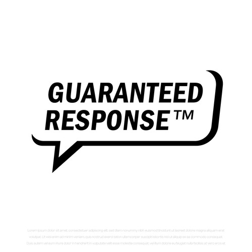 Bold logo concept for Guarantee Response