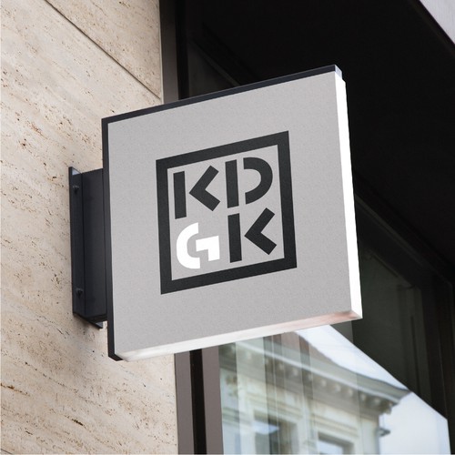 Minimal Logo for an Architecture studio KDK group