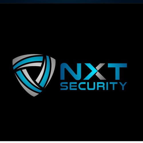 Sleek logo for a security company