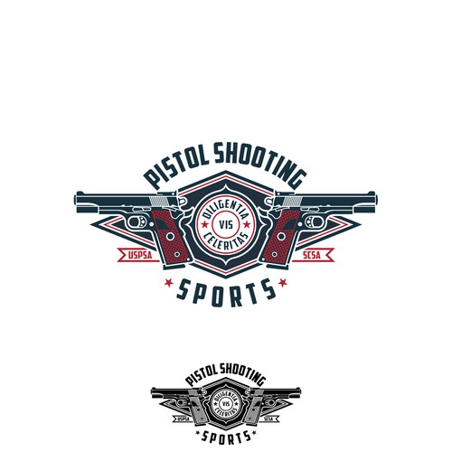 Logo design for Pistol Shooting Sports