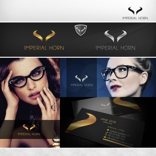 New logo for the world's finest horn eyewear collection.