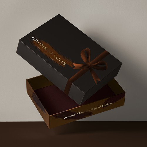 Chocolate cookies box