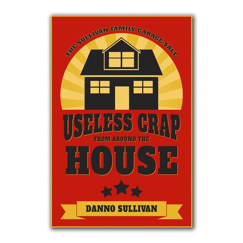 Bold eBook cover design with a vintage poster feel