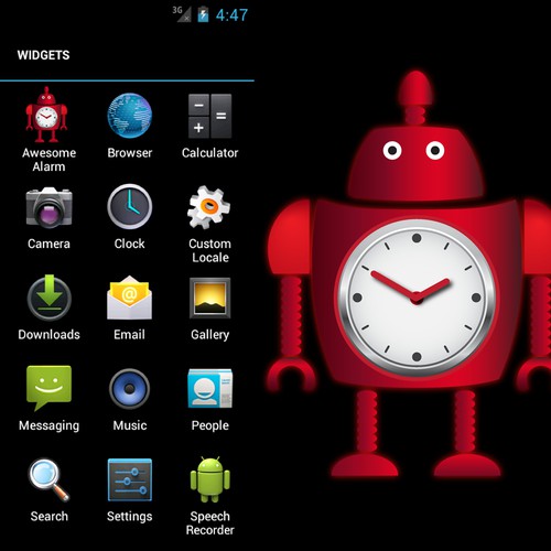 Android app, Awesome Alarm, needs an icon