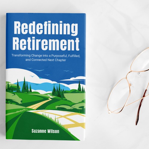 Retirement book cover for upbeat transitions in life