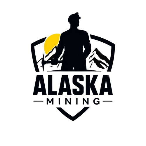 Logo design for Alaska mining 