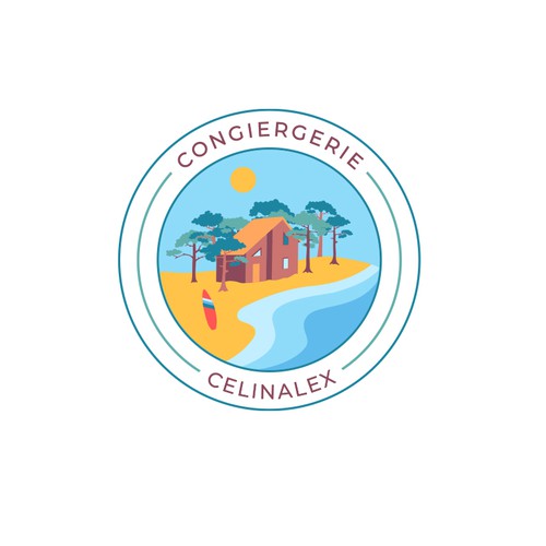 Logo for seasonal rentals in Biscarrosse.