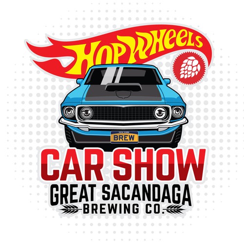 T-shirt design for car show