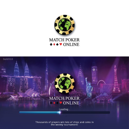 Logo for Online poker tournament