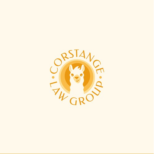 Cool and playful llama mascot