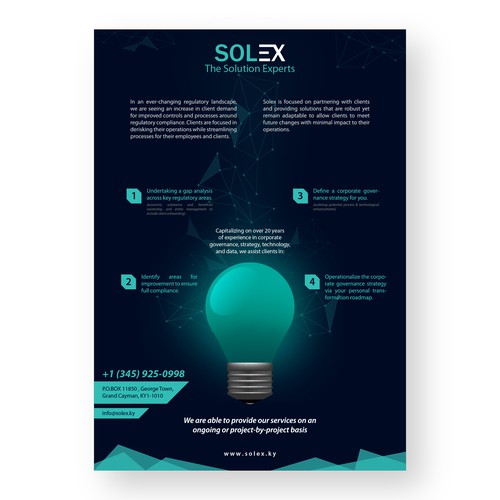 Flyer design for Solex