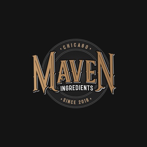Logo design for Maven Fine Ingredients