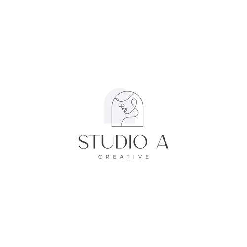 Hair studio logo