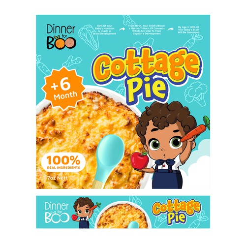 kids food packaging design