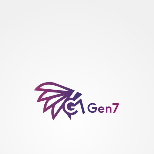 Negative Space Logo For Gen7