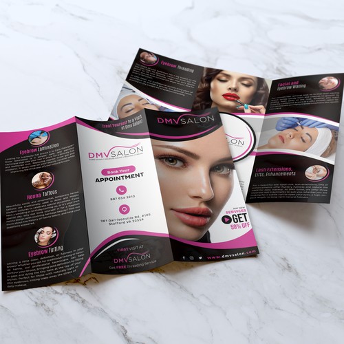 DMV Salon Trifold