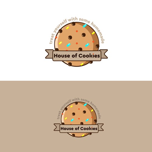 attractive logo for house of cookies