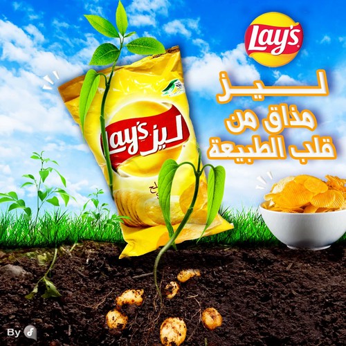 Potato chips advertisement Lay's 