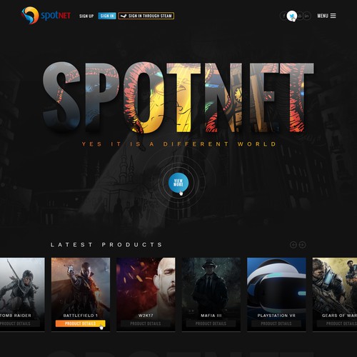 Spotnet website