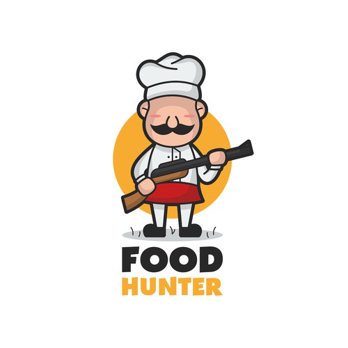 Food hunter logo