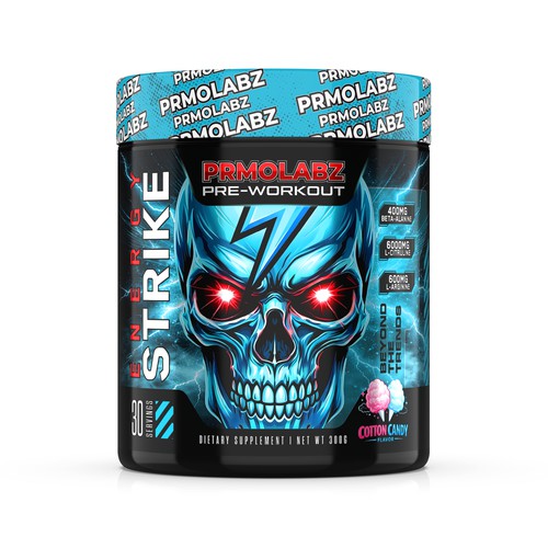 PRE WORKOUT PACKAGING DESIGN