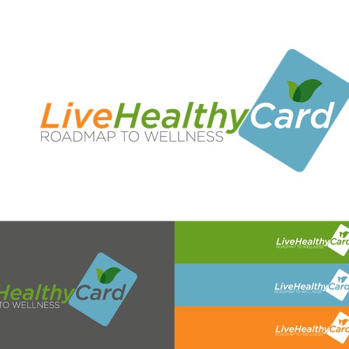 Create a wellness logo that will capture every age group for LiveHealthyCard