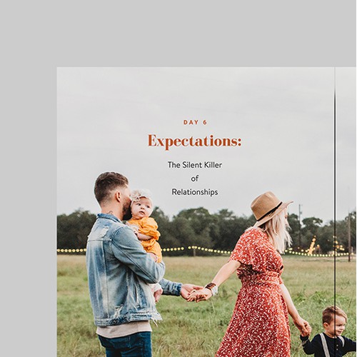 Engaging E-book design for Relationship Course