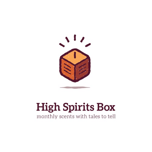 Logo for scent candles box.