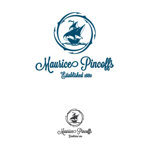 Create a logo and brand package for Maurice Pincoffs.