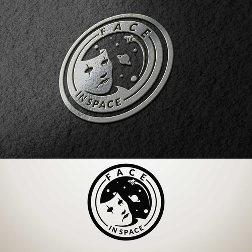 Create a unique and creative design for Face in Space Incorporated