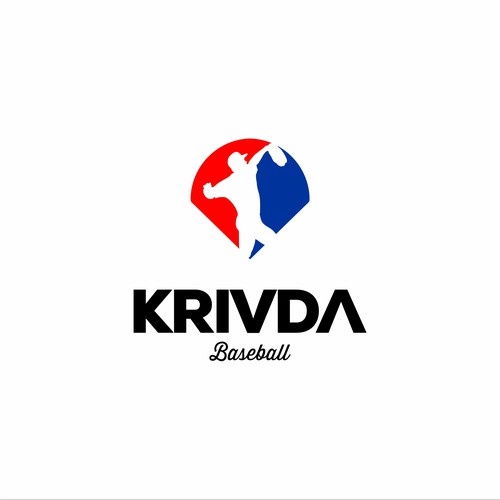 Krivda Baseball Logo 