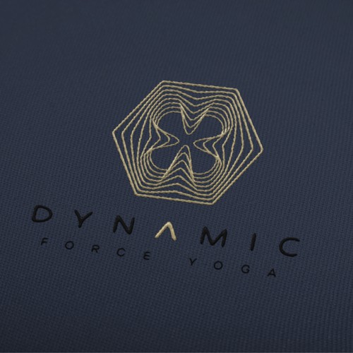 Dynamic Force Yoga Logo design