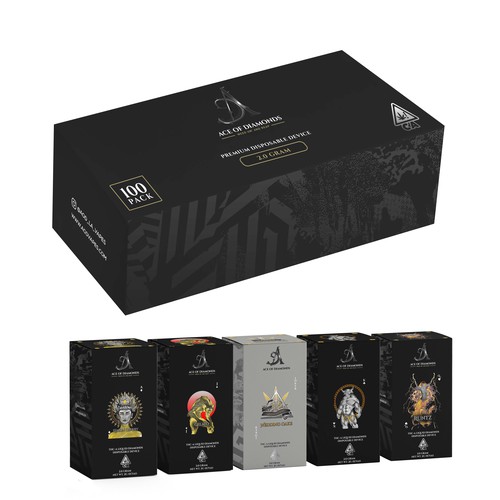 Ace of Diamonds Packaging design