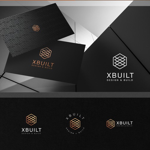 XBUILT logo design