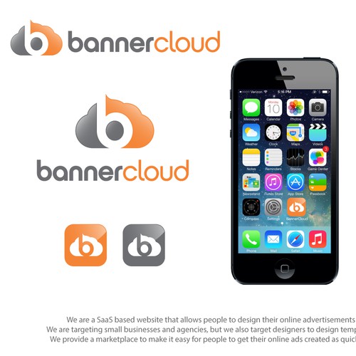 Bold logo concept for BannerCloud