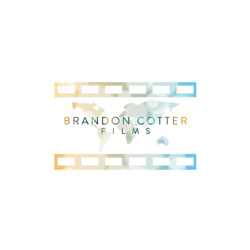 Creative logo for a travel filmmaker