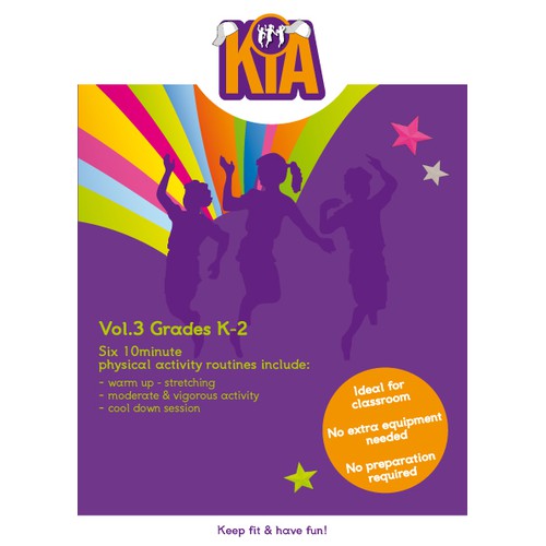 cd case for Kids Into Action 