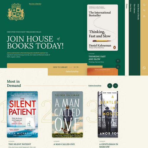 Discover your next treasured read - House of Books