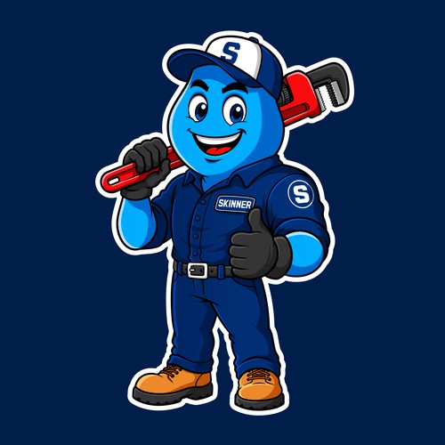 Logo Mascot SKINNER 