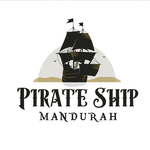 Logo for a Pirate Ship Tourism business