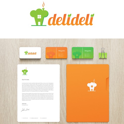 Create the logo for more healthy and tasty comfort frozen food of all time
